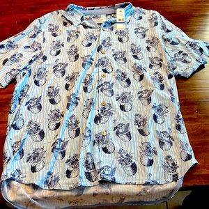 Tommy Bahama XL silk camp shirt